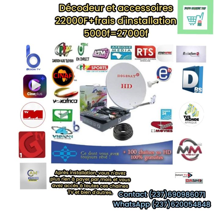 Installation Des Décodeurs Startimes - NdambaUp Cameroun
